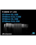 Инструкция Canon EF 135 mm F2L USM