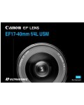 Инструкция Canon EF 17-40 mm F4L USM