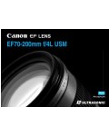 Инструкция Canon EF 70-200 mm F4L USM