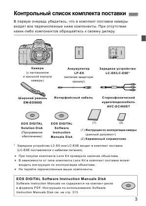 Инструкция Canon EOS-60D