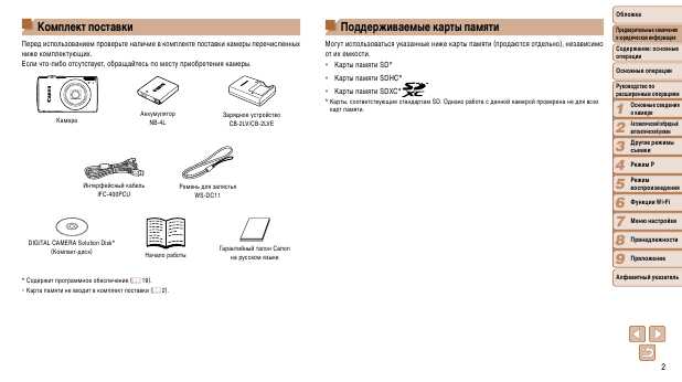 Инструкция Canon IXUS-255HS