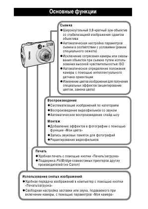 Инструкция Canon IXUS 850 IS (full)