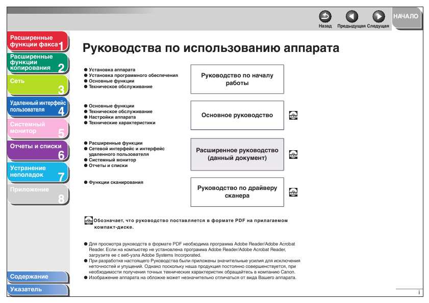 Инструкция Canon MF-6500 Adv