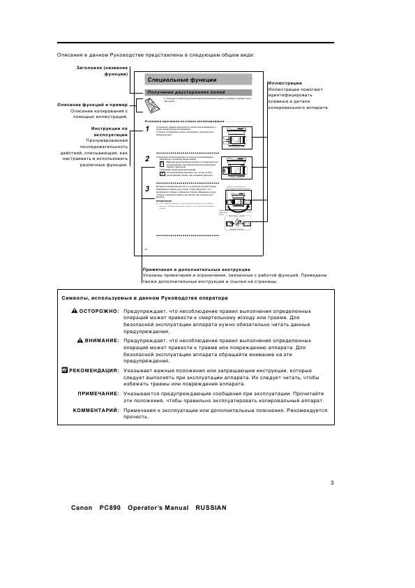 Инструкция Canon PC-890