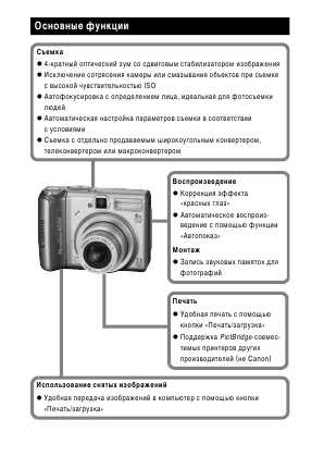 Инструкция Canon PowerShot A570IS (ref)