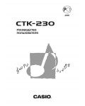Инструкция Casio CTK-230