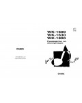 Инструкция Casio WK-1630