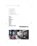 Инструкция De Dietrich DOE-705X