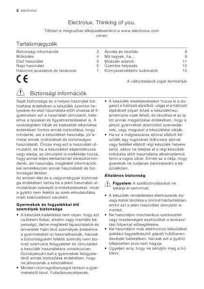 Инструкция Electrolux ENB-32433