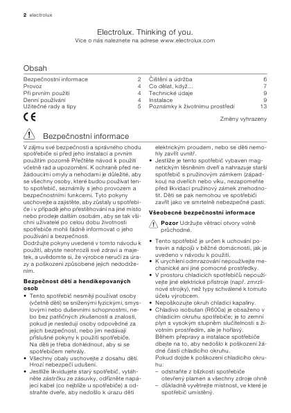 Инструкция Electrolux ERN-15350