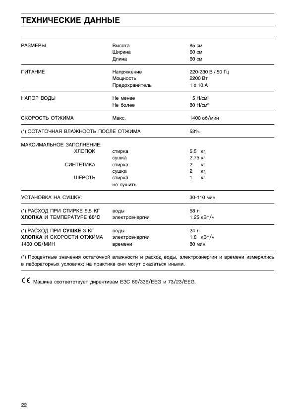 Инструкция Electrolux EW-1455EW