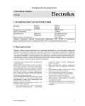 Инструкция Electrolux EWT-805