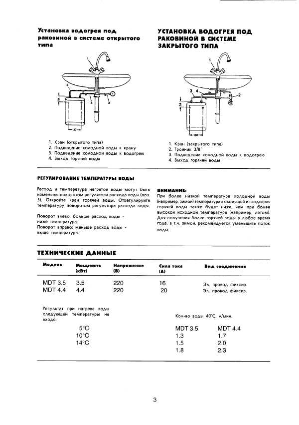 Инструкция Electrolux MDT 3.5/4.4