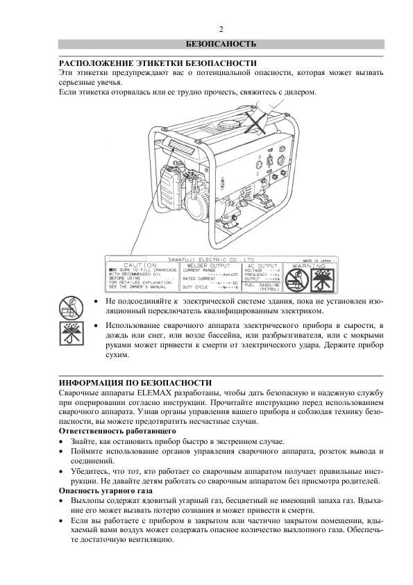 Инструкция ELEMAX SHW-190
