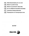 Инструкция Fagor 5H-750