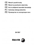Инструкция Fagor 5H-780
