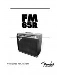 Инструкция Fender Frontman 65R