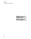 Инструкция Gaggenau RB-4917