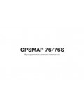 Инструкция Garmin GPSMAP 76