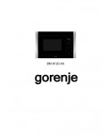 Инструкция Gorenje BM-6120AX