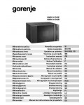 Инструкция Gorenje GMO-20DGE