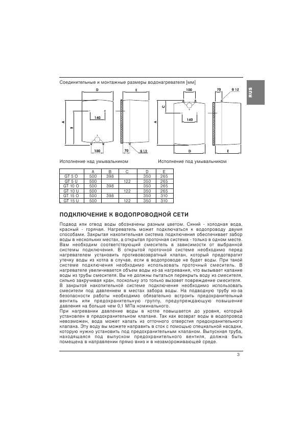 Инструкция Gorenje GT 5-15