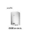 Инструкция Gorenje OGB 30-150 EL