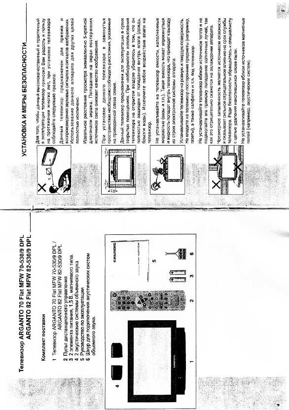 Инструкция Grundig MFW 82-530/9 DPL