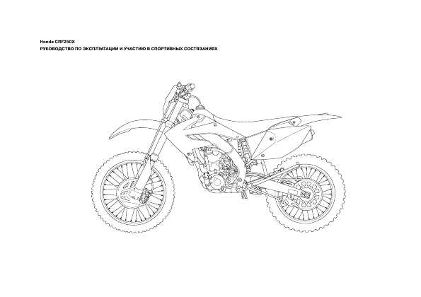 Инструкция Honda CRF-250X