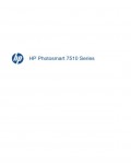 Инструкция HP PhotoSmart 7510