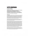 Инструкция Hyundai H-SS9