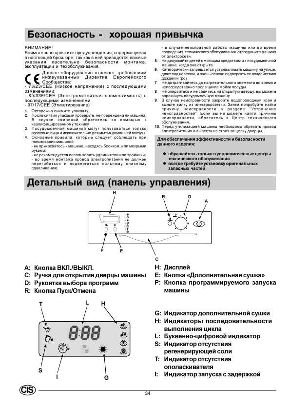 Инструкция Indesit IDE-44