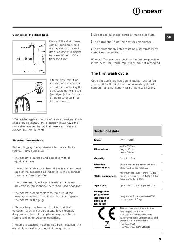 Инструкция Indesit PWC-7128S