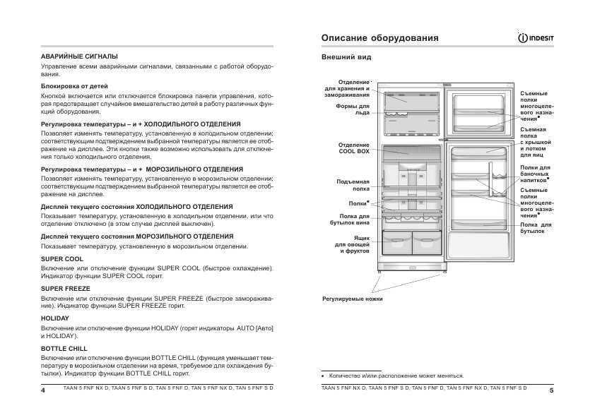 Инструкция Indesit TAAN-5 FNF NX D