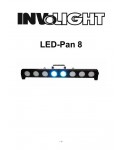 Инструкция Involight LED Pan-8