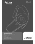 Инструкция Jabra BT-800