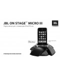 Инструкция JBL On Stage Micro III