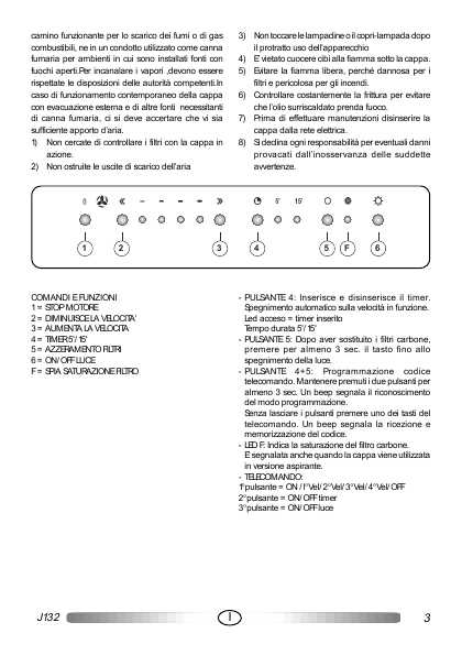 Инструкция JetAir CH MARATEA E
