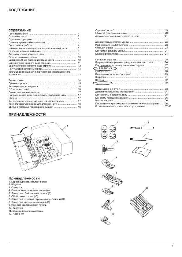 Инструкция Juki HZL-T100
