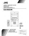 Инструкция JVC CA-HXZ3R