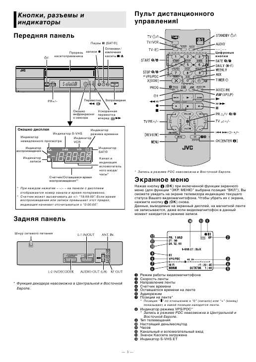 Инструкция JVC HR-S5965ER