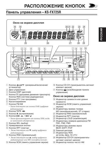 Инструкция JVC KS-F525