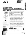 Инструкция JVC KS-FX845R