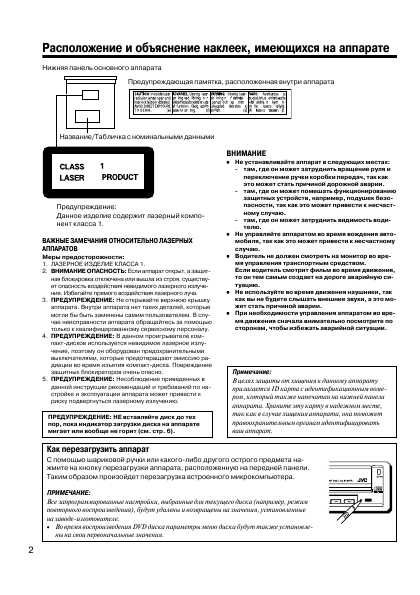 Инструкция JVC KV-DV7