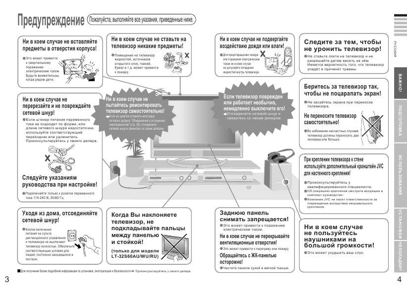 Инструкция JVC LT-32S60