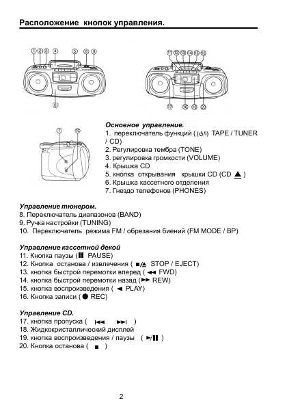 Инструкция JVC RC-X501