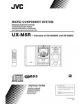 Инструкция JVC UX-M5R