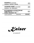 Инструкция Kaiser KC40.600QTF