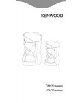 Инструкция Kenwood CM-70