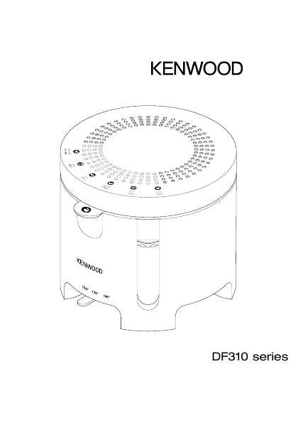 Инструкция Kenwood DF-310